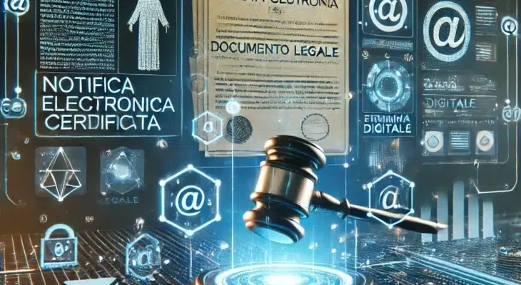 atto giudiziario con PEC